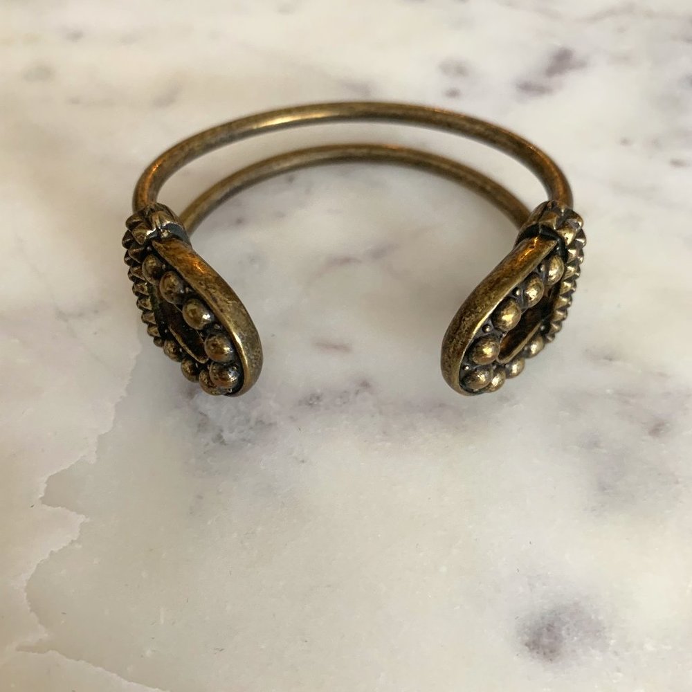 Giles & Brother Cortina Brass Cuff